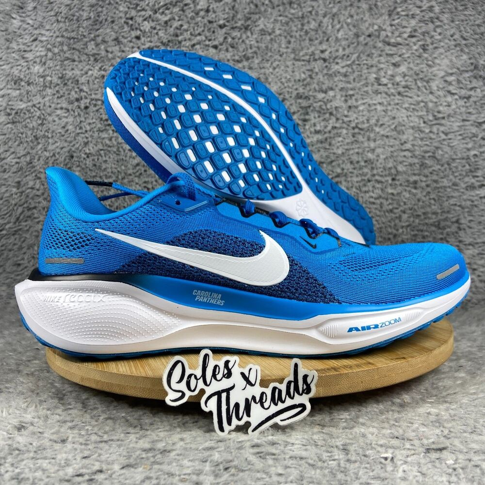 Nike Air Zoom Pegasus 41 Carolina Panthers Size 9 Men Neptune Blue FZ5091-400